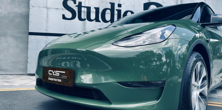 Glossy Olive Green