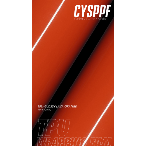 Glossy Lava Orange PPF