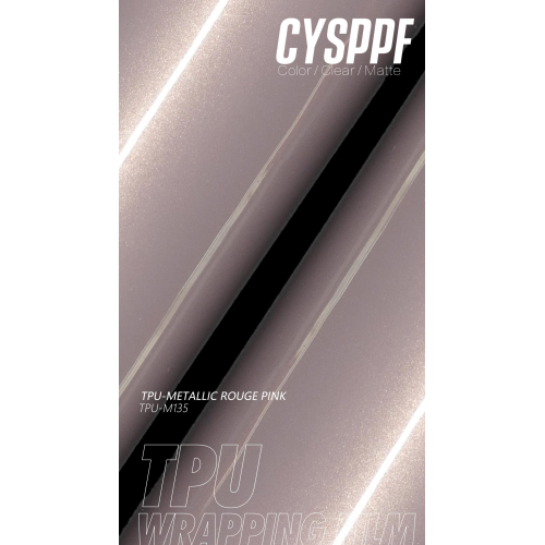 Metallic Rouge Pink PPF