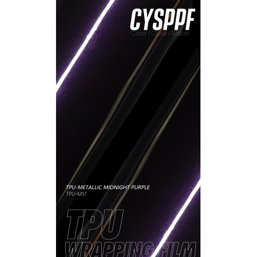 Metallic Midnight Purple PPF