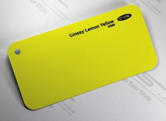 Glossy Lemon Yellow