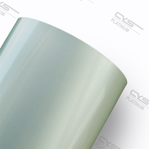 Metallic Crystal Silver Green