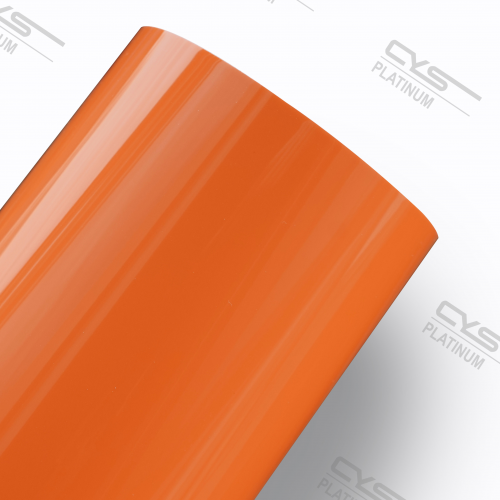 Glossy Hot Orange